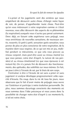 En quoi le fait de remuer les épaules va m'aider à aller mieux dans ma vie ?