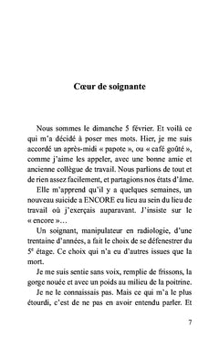 Soignante lambda,à coeur ouvert...