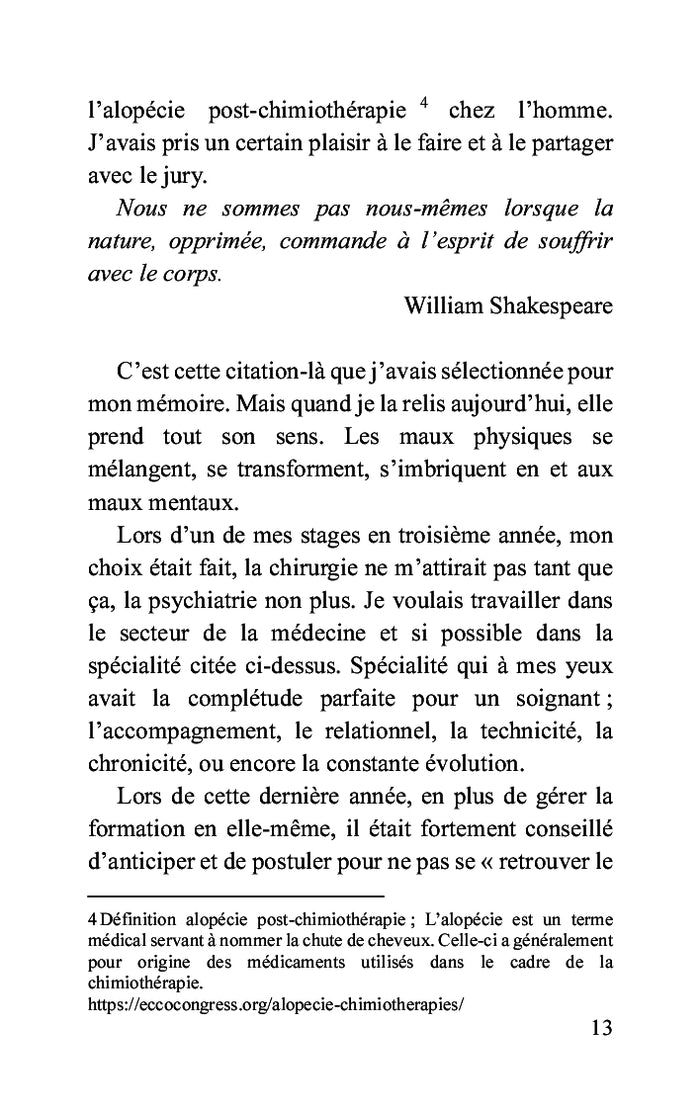 Soignante lambda,à coeur ouvert...