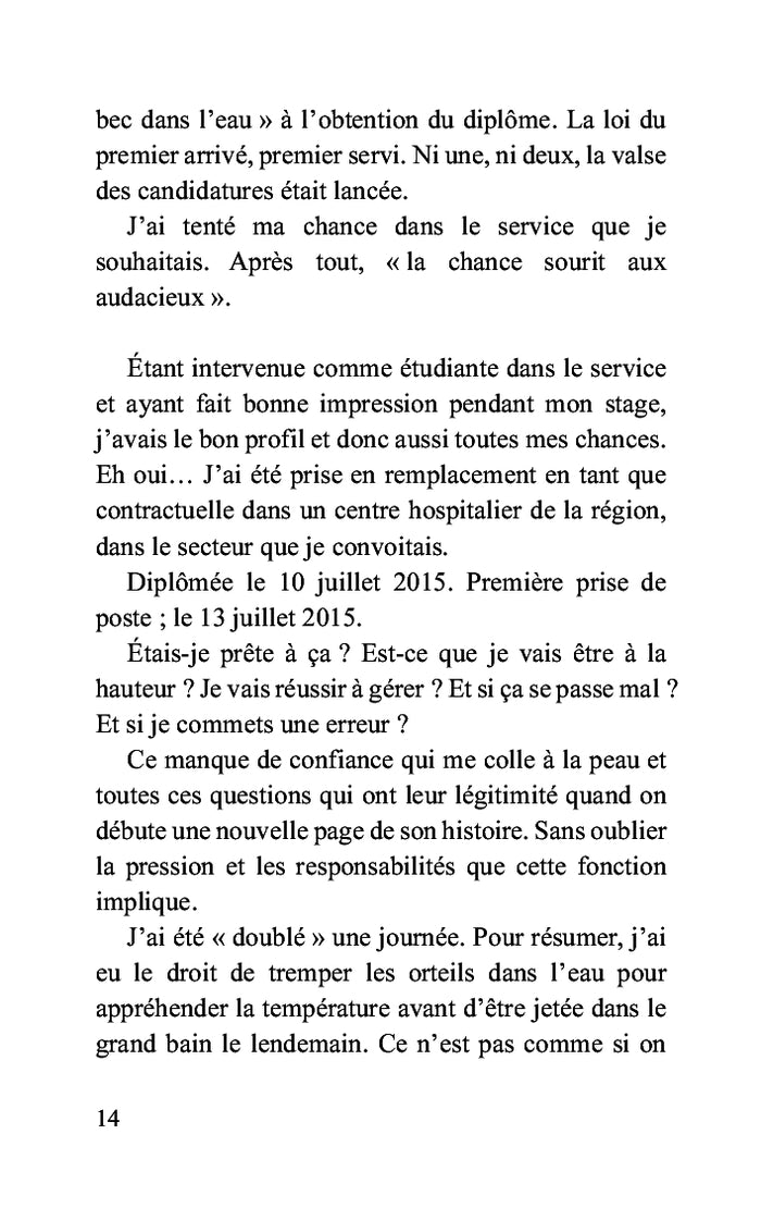 Soignante lambda,à coeur ouvert...