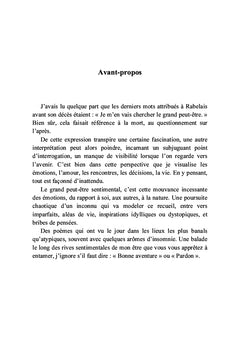 Quête onirique d'un grand peut-être sentimental
