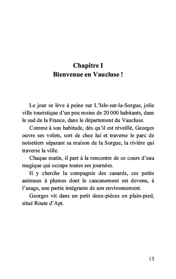 Improbable rencontre aux partage des eaux