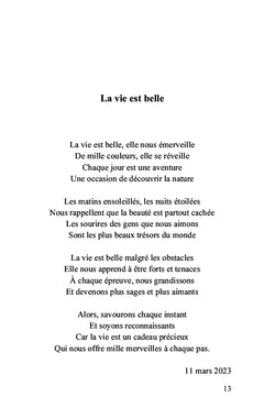 Vivre en la poésie