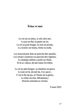 Vivre en la poésie