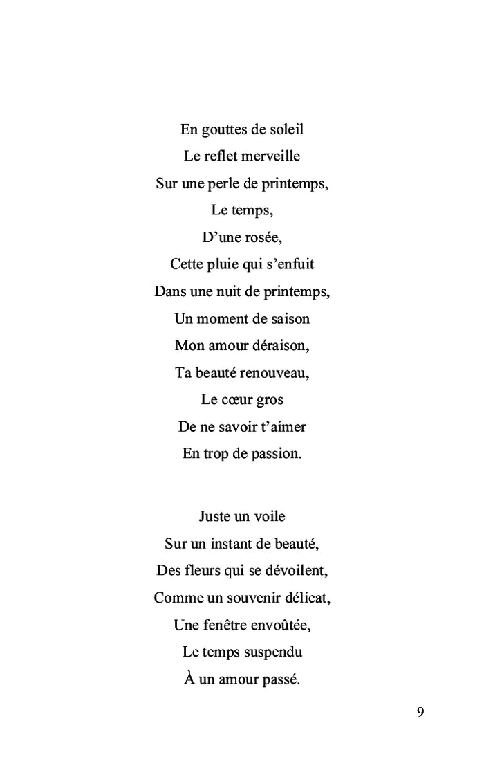 Gouttes de mots