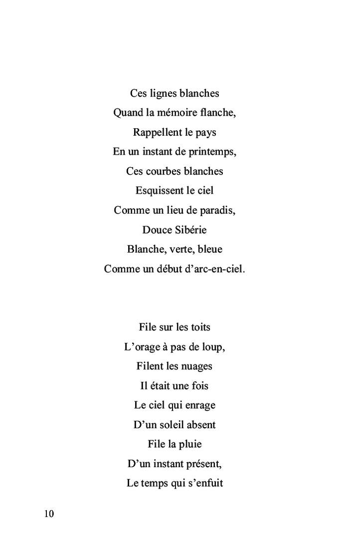 Gouttes de mots