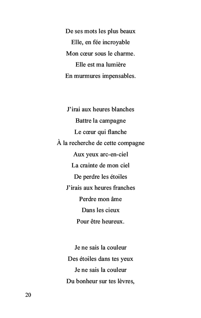 Gouttes de mots