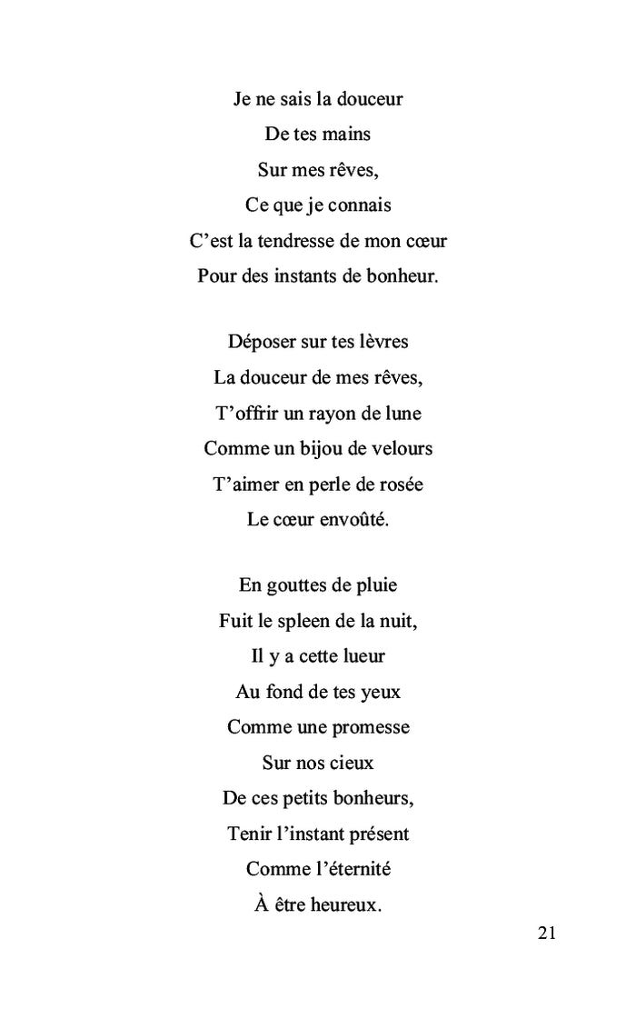 Gouttes de mots