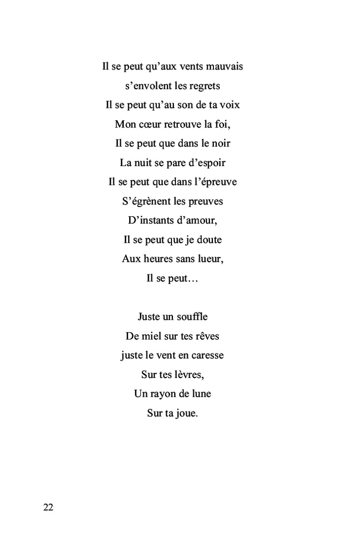 Gouttes de mots
