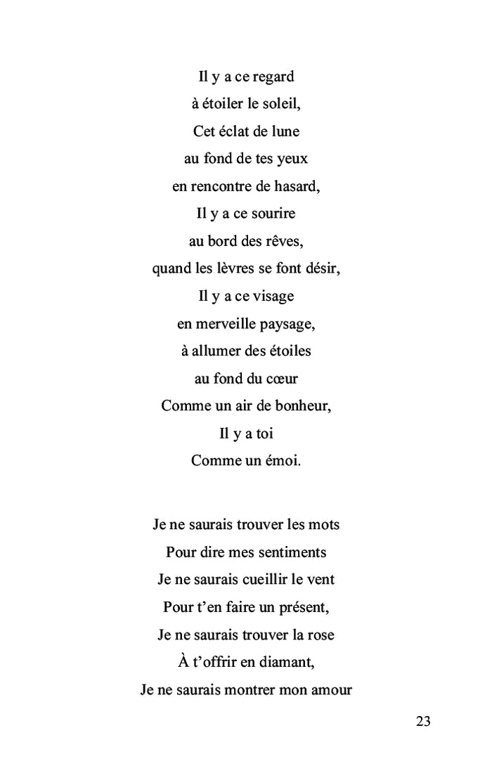 Gouttes de mots