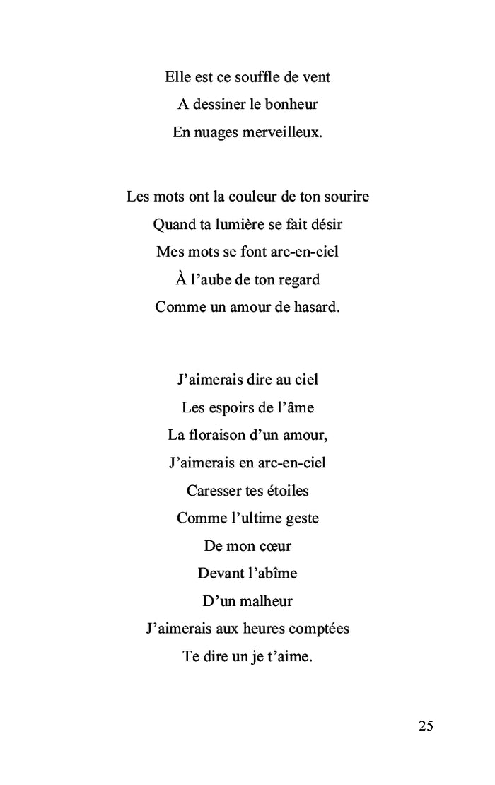Gouttes de mots