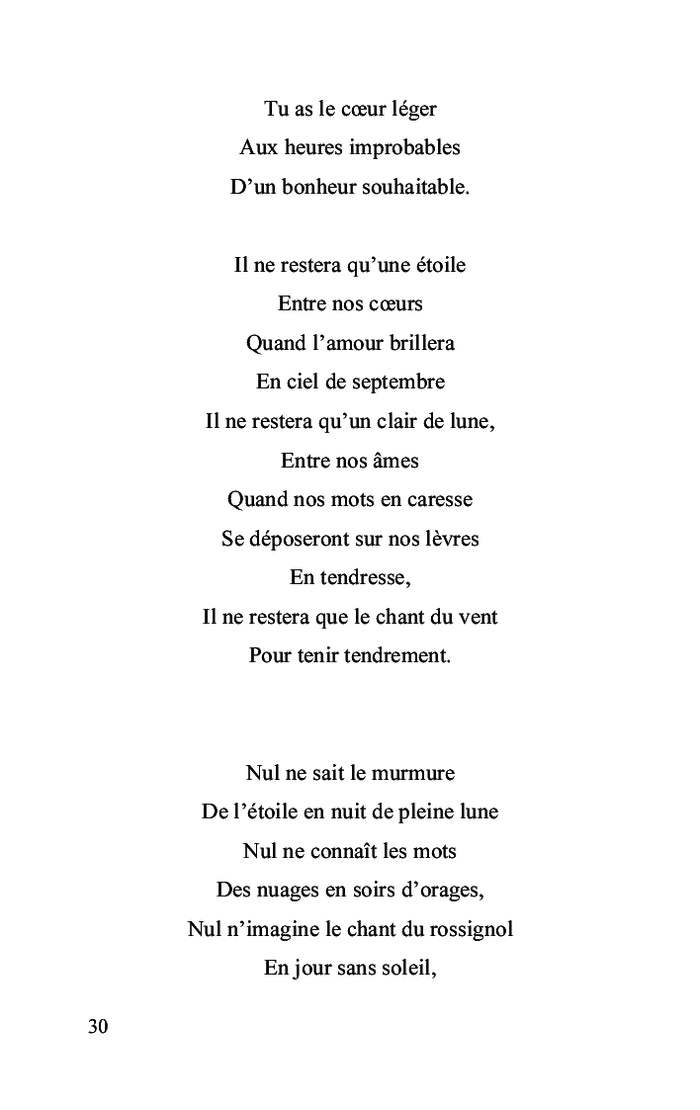 Gouttes de mots