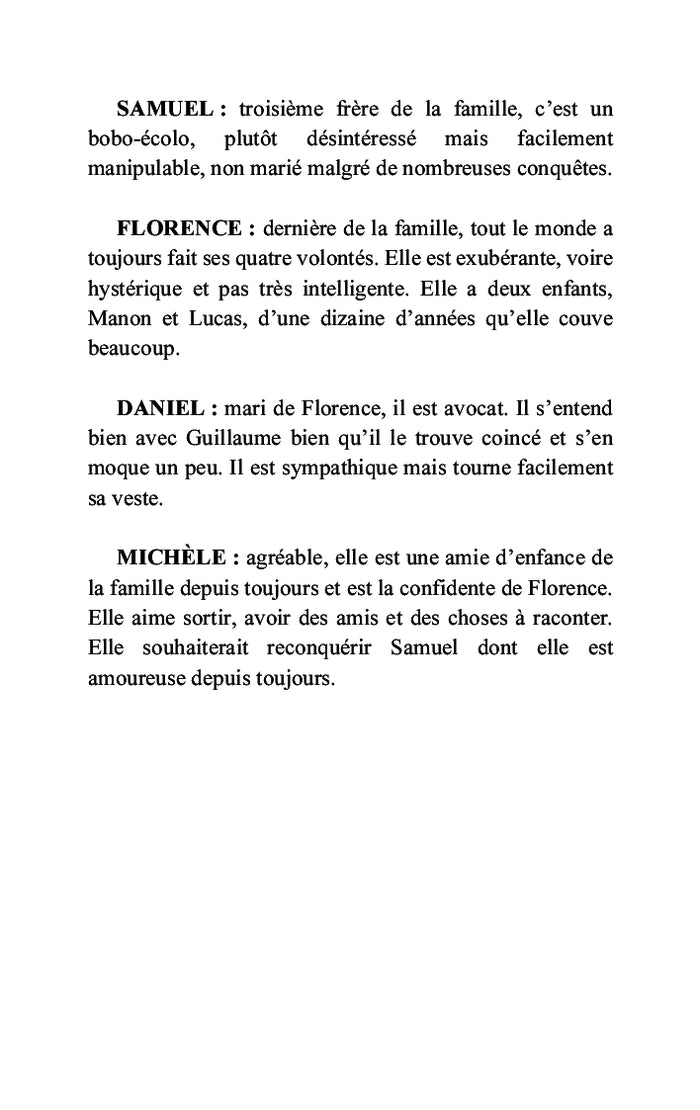 Tante Adèle est morte