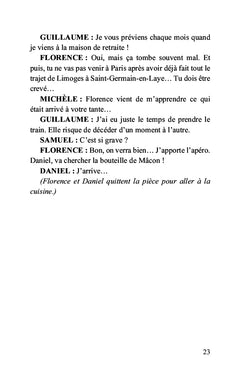 Tante Adèle est morte