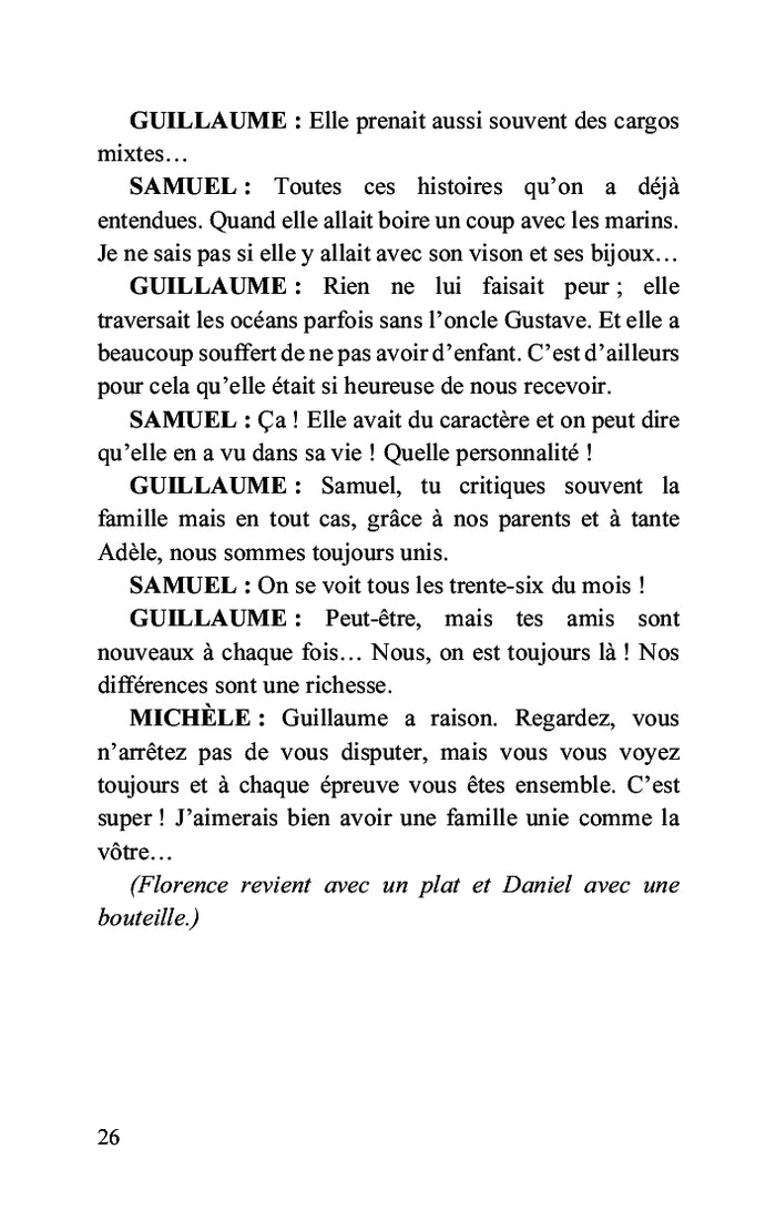 Tante Adèle est morte