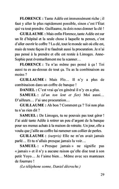 Tante Adèle est morte