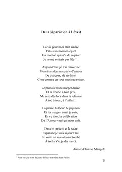 Vivre au coeur de l'amour