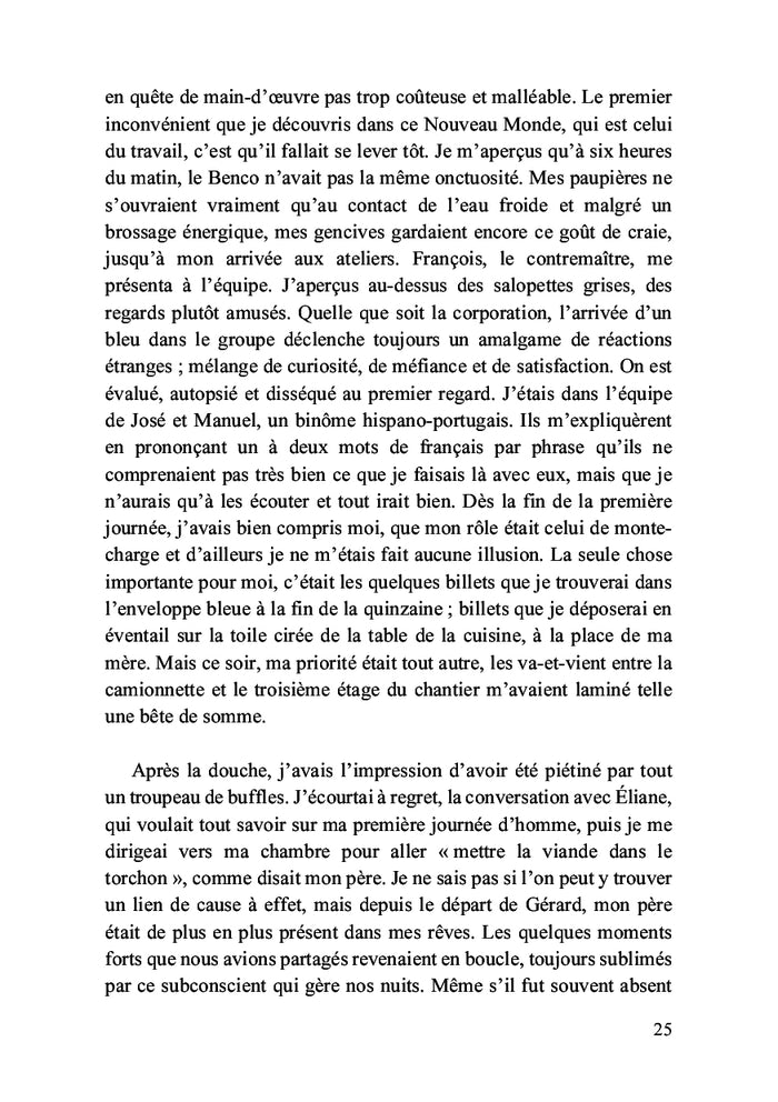 La vie ne m'apprend rien