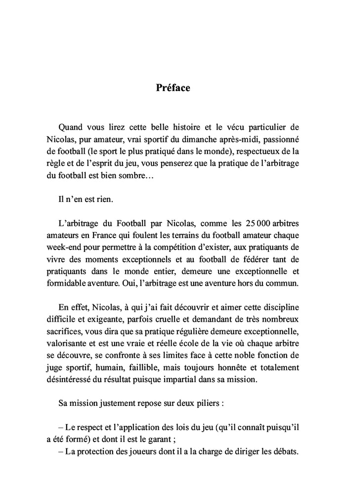 Arbitre de football de la France d'en bas