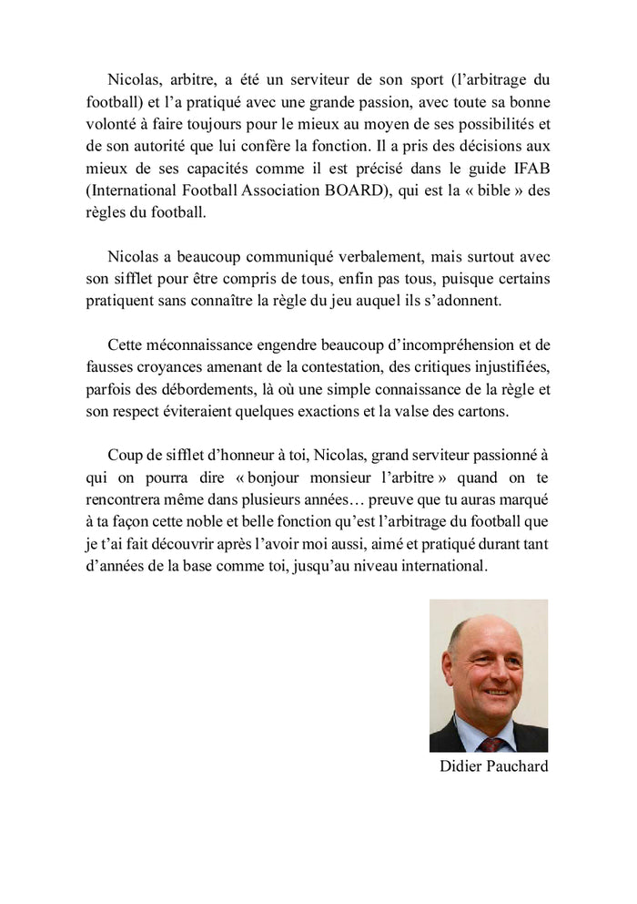 Arbitre de football de la France d'en bas