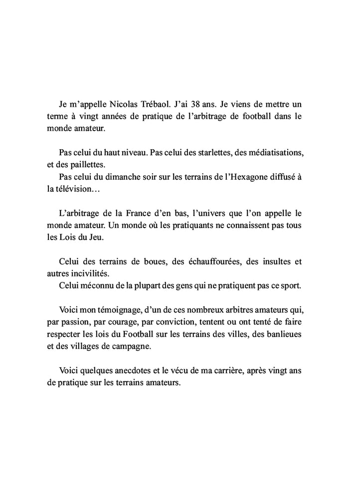 Arbitre de football de la France d'en bas