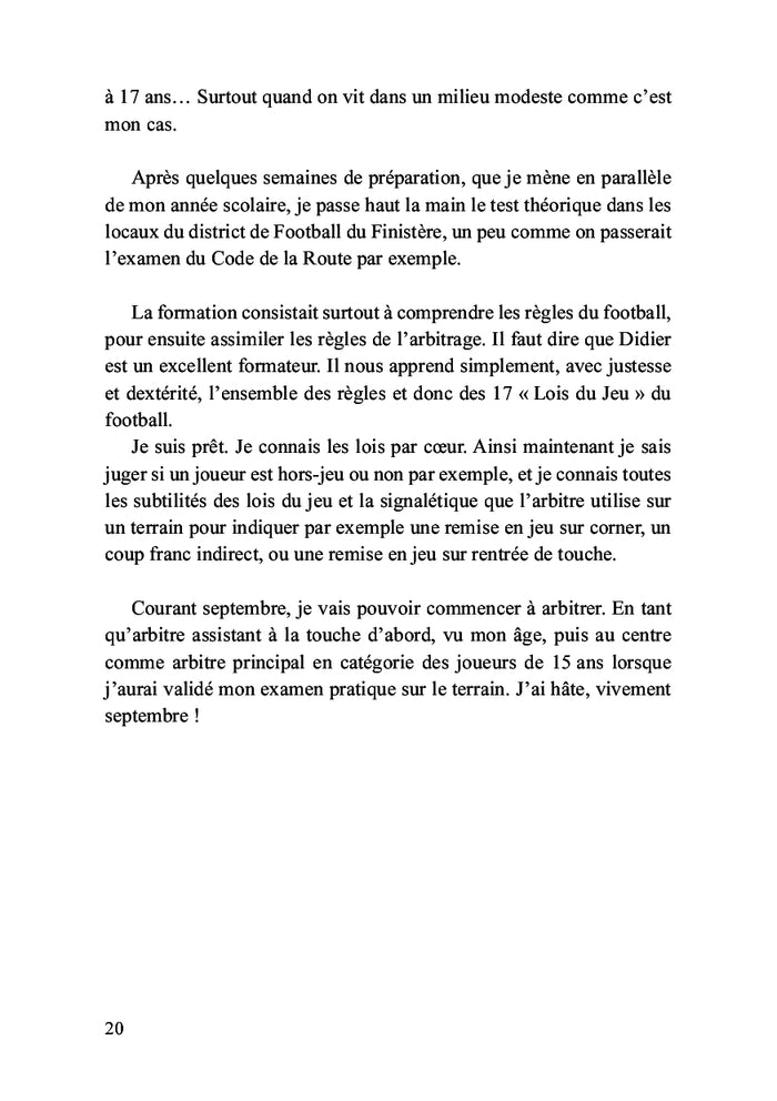 Arbitre de football de la France d'en bas