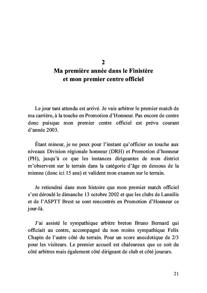 Arbitre de football de la France d'en bas