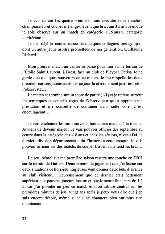 Arbitre de football de la France d'en bas