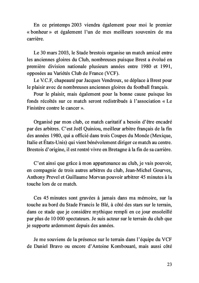 Arbitre de football de la France d'en bas