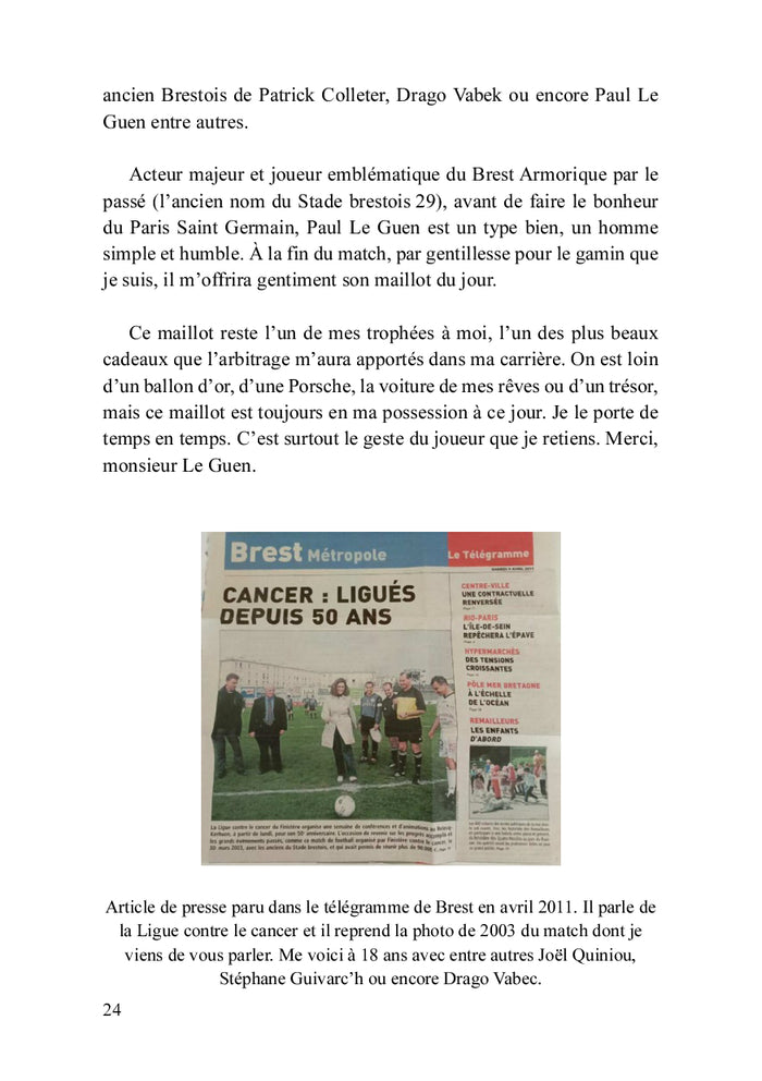 Arbitre de football de la France d'en bas