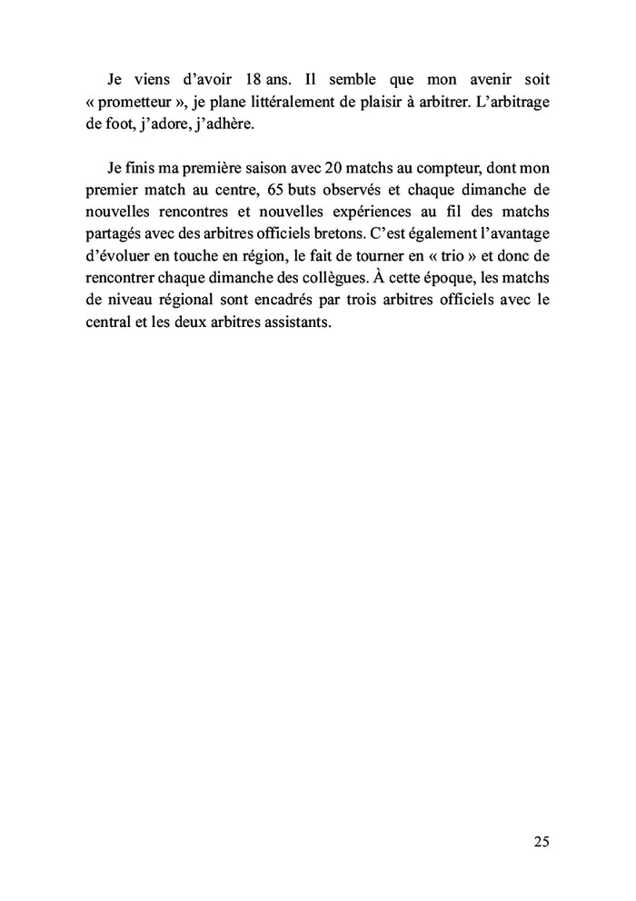 Arbitre de football de la France d'en bas