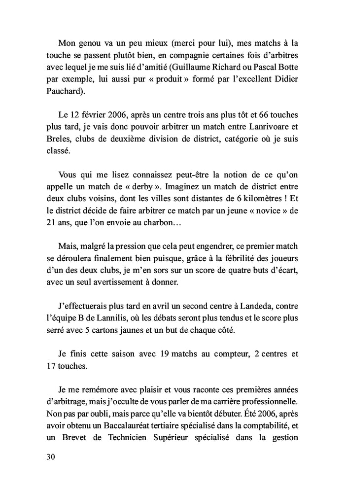 Arbitre de football de la France d'en bas