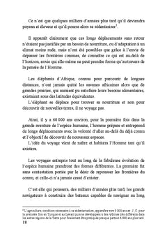 La pensée guide notre voyage
