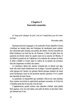 La neige écarlate