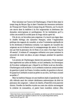 Charlemagne, Napoléon, de Gaulle :trois artistes de la grande Histoire