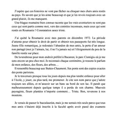 Je me souviens un peu, beaucoup...