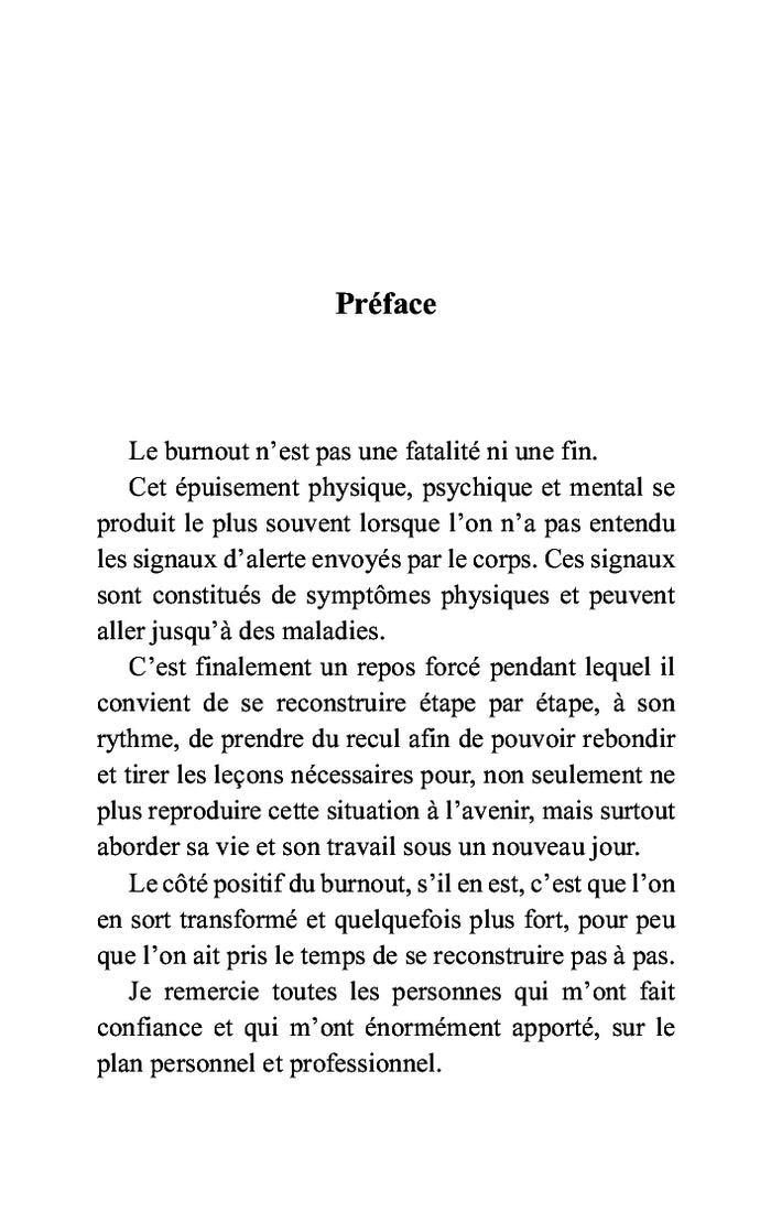 Surmonter le burnout avec la méthode ECTEA