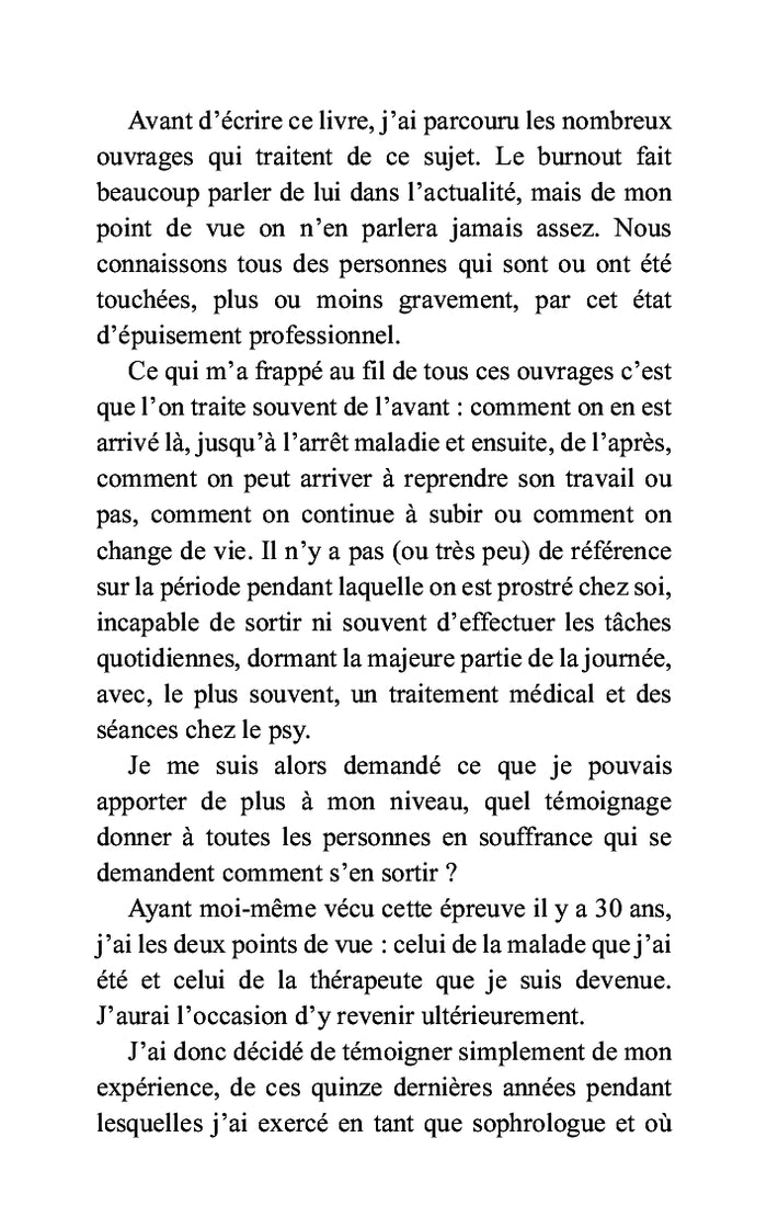 Surmonter le burnout avec la méthode ECTEA