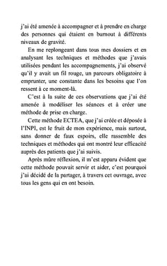 Surmonter le burnout avec la méthode ECTEA
