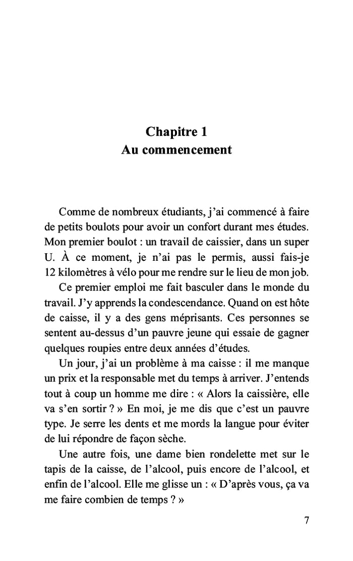 Itinéraire d'un emploi précaire