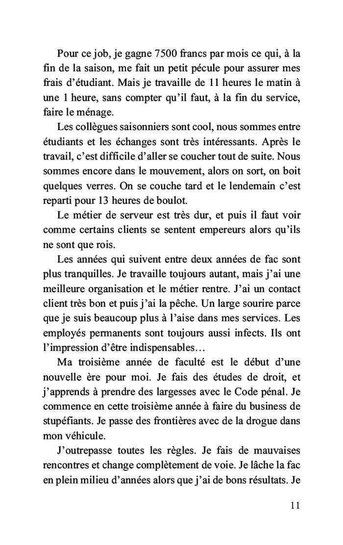 Itinéraire d'un emploi précaire