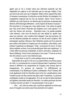 La noyade des poissons