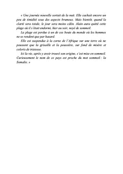 L'écume du désert