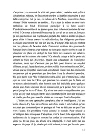 Dans l'ombre du silence