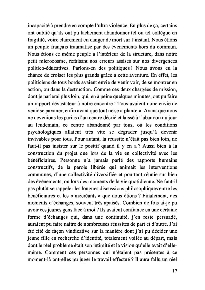 Dans l'ombre du silence