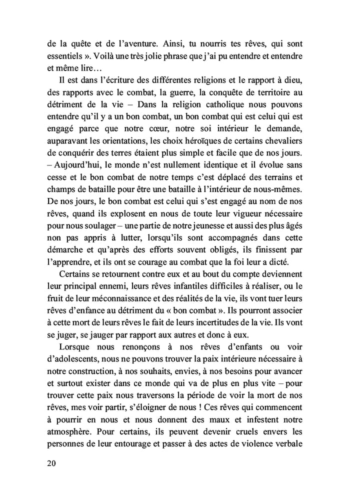 Dans l'ombre du silence