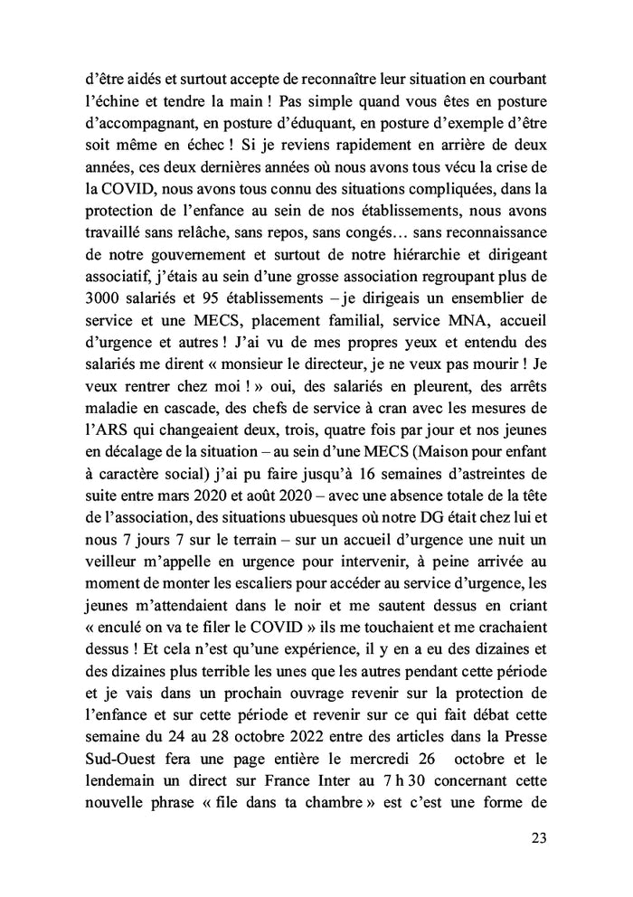 Dans l'ombre du silence