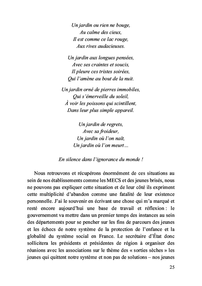 Dans l'ombre du silence