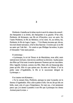 Les larmes de la reine Arsinoé