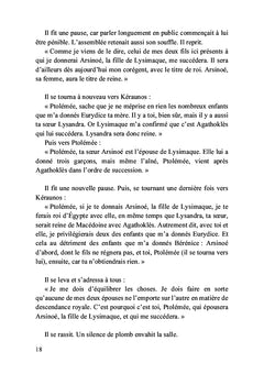 Les larmes de la reine Arsinoé